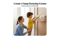 Over-the-Door Multi-Tier Organizer Large Capacity Hanging Shelf for Kid's Room