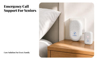 4 Volume Levels Wireless Entry Chime Set Memory Function Entry Chime Receiver and Transmitter 95 dB Wireless Chime Set Indicator Light
