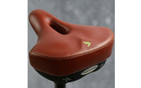 Soft Inflatable Bike Saddle Perforated Hollow Bike Saddle Breathable Padded Cycle Seat Shock Absorption