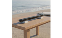 Long-Lasting Fin Housing with Center Channel Standard Surfboard Fin Housing Heavy-Duty Hardware Versatile for Shapers
