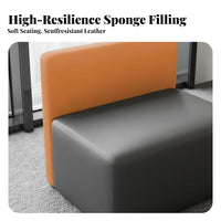 Nordic design Corner Couch and Table Combination Modern Look Couch and sidechair Group space-saving Design Office Furniture adaptable Placement for Homeowners, Business Owners, Interior Designers, Reception Area, Lobby, Waiting Room