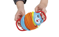 Accordion Toy with Easy-Grip Infant Accordion Early Educational Hand Pull Toy for Infants, Car Ride