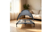 Elevated Bed with Canopy Breathable Elevated Pet Bed with Canopy Lightweight for Patio, Camping
