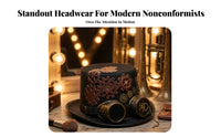 Steampunk Top Hat Costume Accessory Brass Toned Historical Elegance