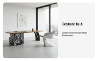Integrated Tea Table hardwood Wood Construction Office Furniture Modern Minimalist aesthetic for managements, Living Room, Holiday Gatherings, Parties