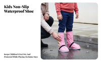 Kids Rain Shoe Covers non slip Rain Shoe Cover Wear Resistant