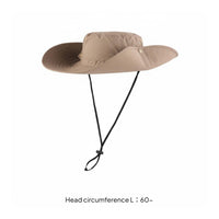 Wide Brim Sun Hat UPF 50+ Headwear Breathable for Camping, Anglers, Gardeners