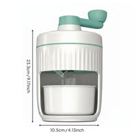 Manual Ice Crusher Ergonomic Handle Kitchen Appliance for Home