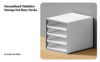 Multi-Drawer Desk Organizer Clutterunobstructed Solution for Workstation, Professionals