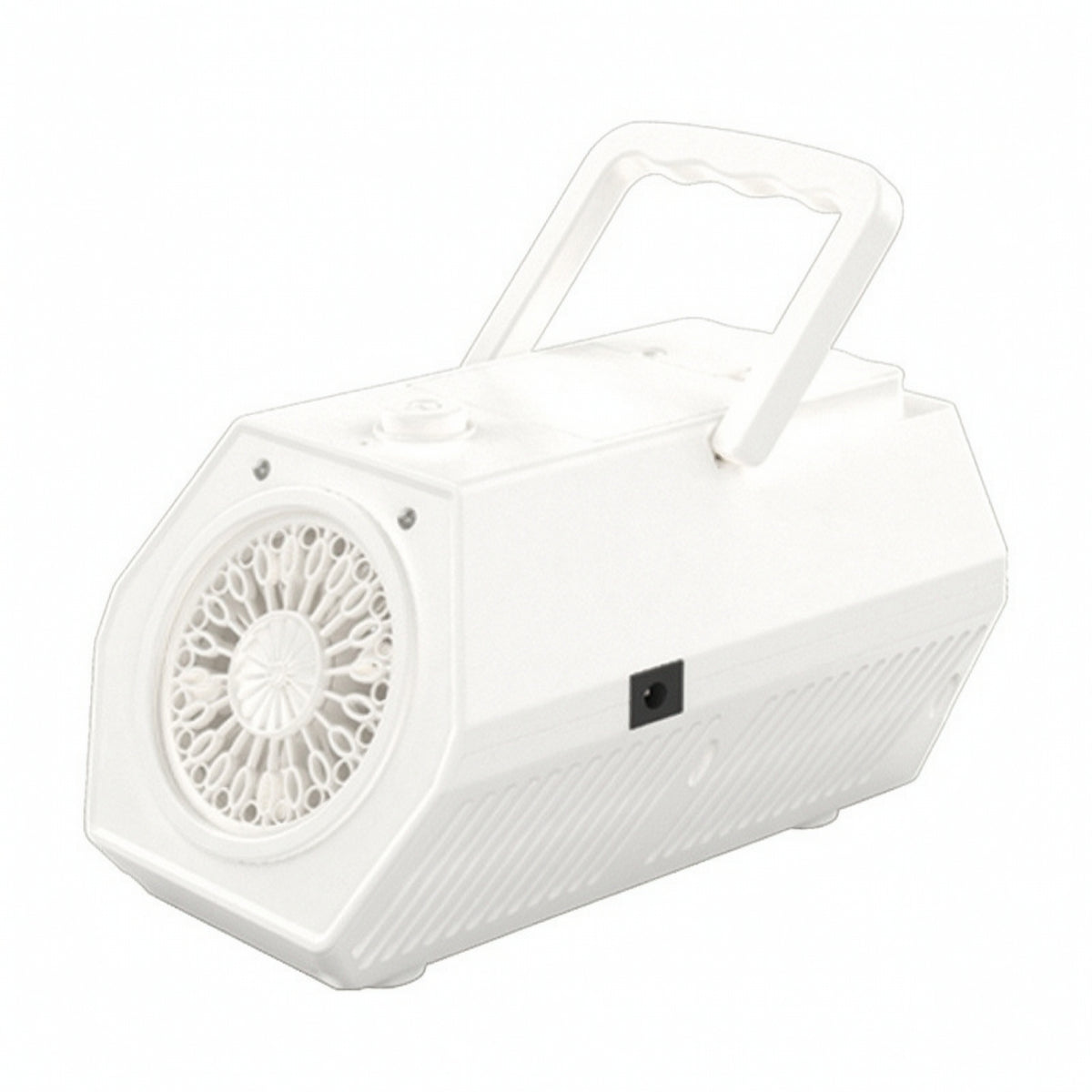 Two-outletOutlet Bubble Machine with Handle Portable Bubble Machine Lightweight Easy Operation for Backyard, Weddings