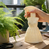 Vintage Dress Design Plant Mister Spray Bottle for Gardening and Indoor Plants