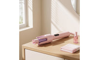 Hair Styling Device with Interchangeable Heads Multifunctional All-Purpose Hair Styling Tool Portable Air Styling Tool for Commuters, Travel