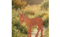Outline Silhouette Garden Stake with Outline Whimsical Lawn Ornament for Lawns