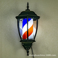 Wall-Mounted LED Barber Pole Light, 40cm, EU Plug