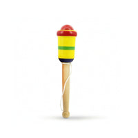 Hand-Eye Coordination Bilboquet Painted Cup and Ball Toy Educational Cup and Ball Game Interesting for Children, Indoor Play