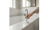 Replacement Bubble Nozzle Fitting Low-Profile Bathtub Nozzle with Chrome Cap for Massage Tub