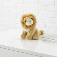 Realistic Lion Stuffed Soft Stuffed Lion Cuddly for Children