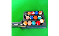 Molded Channels Handheld Billiards Rack Sturdy Pool Rack Slim Design Sports Equipment Long-Lasting