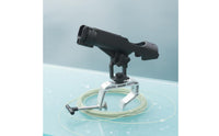 Adjustable Angle Rotating Clamp Rod Holder Anti-Corrosion Kayak Fishing Rod Holder Stable Grip for Raft