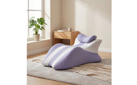 Contoured Prone-Sleep Pillow with Cushion Ergonomic Stomach Sleeper Pillow Supportive Headrest Soft for Bed