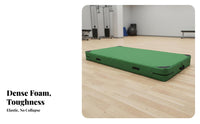 Foldable Gymnastics Mat Thickened Padding High Density Foam Mat Easy to Clean Thick Crash Pad for Gymnasts, Kids, Rock Climbing, Stretching, Outdoor