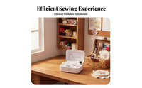 Automatic Bobbin Winder Stable Suction Cup Base Electric Bobbin Winder Versatile Power Supply Sewing Accessory for Travel