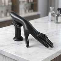 Matte Jewelry Display Hand Realistic Hand Band Display Stand Elegant Sculptural for Jewelers, Boutique