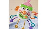 Sensory Pull String Toy Soft Baby Bottle Toy Long-Lasting Safe for Babies, Crib