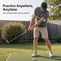 Golf Swing Training Rope for Beginners - Split-Type Rhythm Improvement Aid