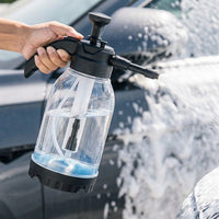 Spray Bottle for Garden Sprayer and Pressure Sprayer Use, Car Wash Pump Sprayer with Car Foam Nozzle, 2L Capacity Hand Pump, High Pressure 2L