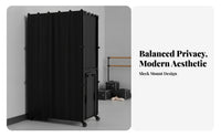 Privacy Curtain with Fasteners