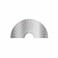 Angle Positioning Ruler Versatile Design Auxiliary Cutting Ruler 304 Stainless Steel Model Scribing Template for Crafters, Hobbyists