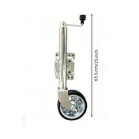 Trailer Support Wheel with Bracket Side-Winding Trailer Support Wheel Galvanized