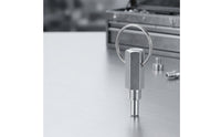 Quick-Release Pull Loop Pin Compact Spring Plunger with Pull Loop Locking Spring Plunger Pin Heavy-Duty for Machinists