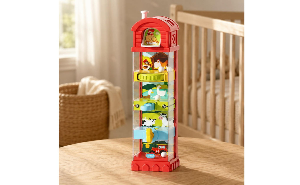 Hand-Eye Coordination Farm Maze Structure Educational Early Education Brain-Teaser Structure Problem-Solving Creature Maze Toy Fine Movement Skills fo