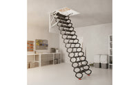 Retractable Attic Staircase Space-Saving Electric Attic Ladder Automated Stair for Homeowners, Loft, Duplex