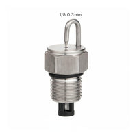 Wear Resistant Stainless Steel Strike Pin Nozzle Anti-Clog 1/8 Inch Thread Mist Nozzle Leak-Proof for Cooling, Landscaping, Dust Suppression