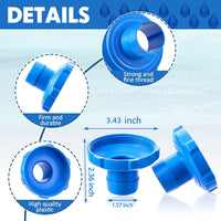 Intex Pool Skimmer Adaptor Kit for Above Ground Pools