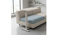 Portable Single Side Lift Table Sturdy Adjustable Bed Table Easy Assembly Home Furniture Scratch-Resistant for Small Room