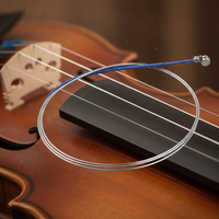 Nickel Steel Violin String Set for 4/4, 3/4, 1/2, 1/4 Size Violins - GDAE Strings