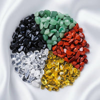 100 G Natural Crystal Pieces Five Elements Crushed Crystal Stones Degaussing