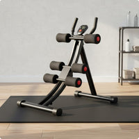 Ab Contraction Thick Steel Frame Abdominal Long Ranges Motion Stomach Workout Machine for Home Gym