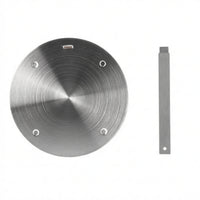 Stainless Steel Induction Adapter with Handle Heat Spreader with Handle Detachable Induction Interface Disk Versatile for Kitchen