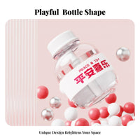 Atmosphere Light Cola Bottle Humidifier Function Mini USB Humidifier Quiet Operation for Young Adults, Dorm Room, Desk, Bedroom