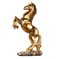Rearing Horse Sculpture Indoor Rearing Horse Statue Compact Decor for Desk, Home