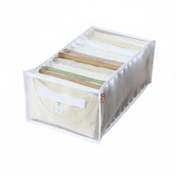 Multicompartment Clothing Box foldable Closet Organizer long-finaling Construction