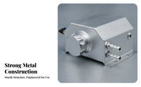 Sight Tube Oil Catch Can Mounting Tabs Aluminum Catch Can Welded Seams Crankcase Vapor Tank Baffled Design