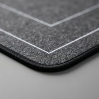 Space Saving Storage Puzzle Mat with Thick Felt Material for Adults, Portable Roll Design for Game Room and Home, Drawstring Closure