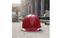 Aluminum Safety Helmet Adjustable Metal Hard Hat Vented Safety Helmet High-Impact Hard Hat with Chin Strap Easy Adjustment