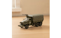 WW2 US Armed Forces Transport Vehicle Logistics 353 Truck Model Alloy Transport Vehicle Logistics 353 Truck Model Finished